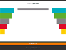 Tablet Screenshot of despargar.com